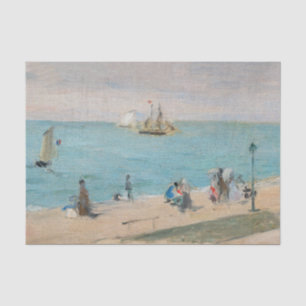 Papier Mousseline Berthe Morisot - Sur la plage, Les Petites-Dalles