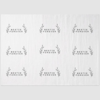 Papier Mousseline Bestie Forever Tissu Papier