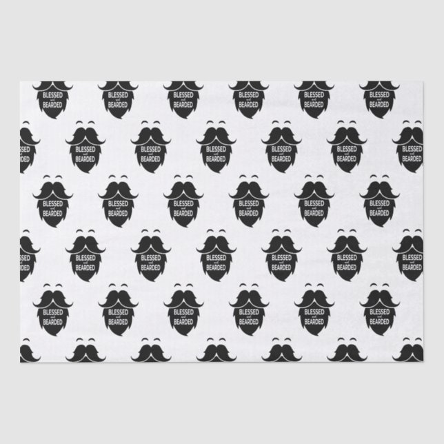 Papier Mousseline Bienheureux et hardis (Recto)