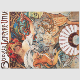 Papier Mousseline Biscuit, Mucha