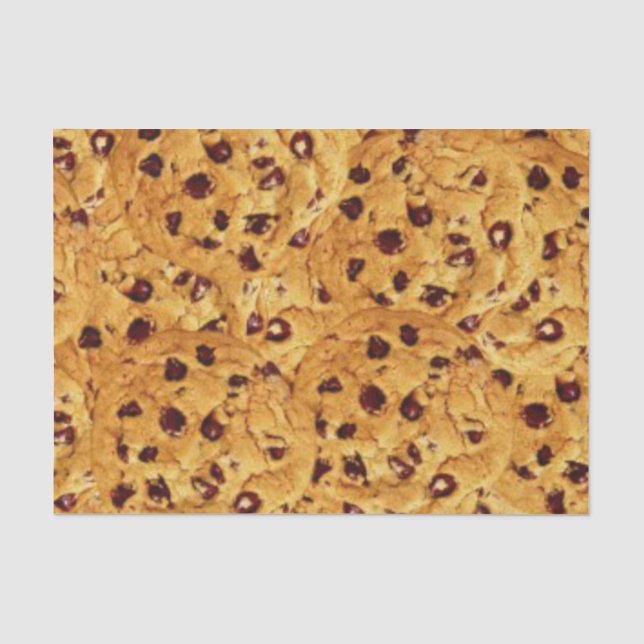 Papier Mousseline biscuits aux puces de chocolat (Recto)