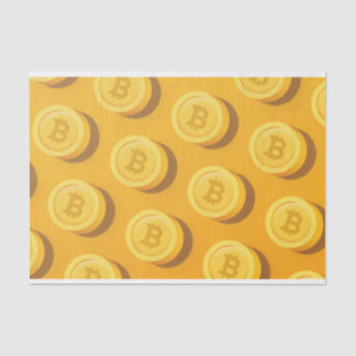 Papier Mousseline Bitcoin Fun