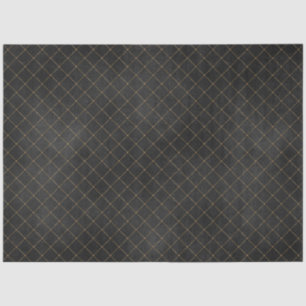 Papier Mousseline Black and Gold Circus Series Design 19