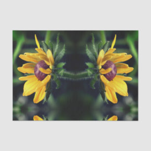 Papier Mousseline Black Eyed Susan dépliant la page de découpage Abs