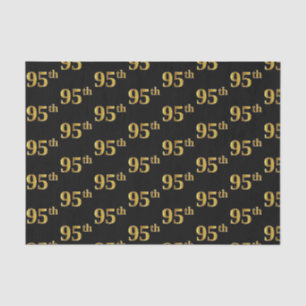 Papier Mousseline Black, Faux Gold 95e (Quatre-vingt-quinze)