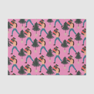 Papier Mousseline Black Girl Magic Holiday Papier d'enveloppement