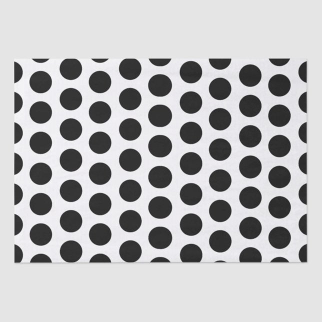 Papier Mousseline black point regular (Recto)