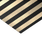 Black Stripes Textured Iridescente Gold Arrière -