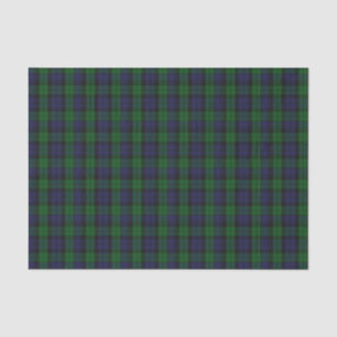 Papier Mousseline Blackwatch Tartan