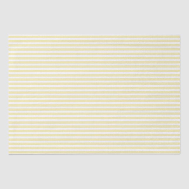Papier Mousseline Blanc ivoire rayures Motif Mariage Anniversaire BB (Recto)