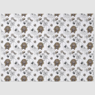 Papier Mousseline 🤍 blanc Pharaoh Mummy Tissue Paper 🎃 👑