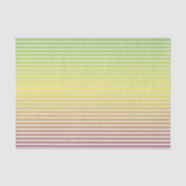 Papier Mousseline Blancs horizontaux sur un spectre pastel (Recto)