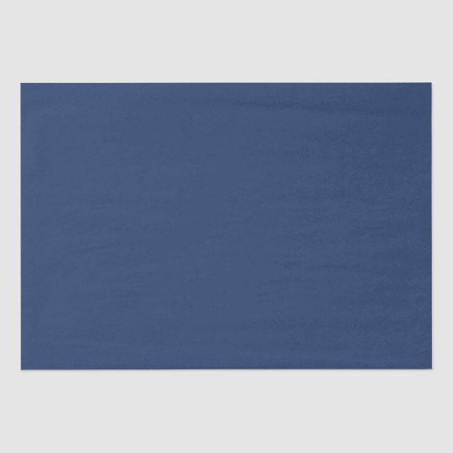 Papier Mousseline Bleu de marine solide Toutes les occasions (Recto)