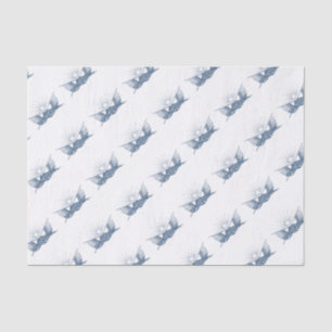 Papier Mousseline Bleu et blanc drapeaux Vintages américains avec ét