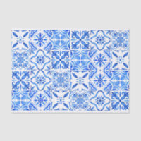 Bleu Majolica grec bleu bleu motif