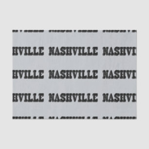 Papier Mousseline Bloc de noir de Nashville