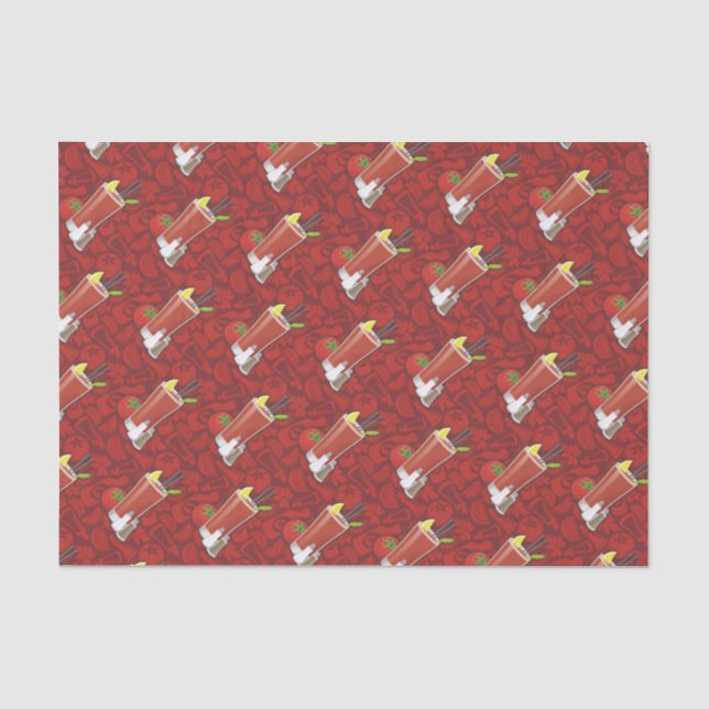 Papier Mousseline Bloody Mary (Recto)