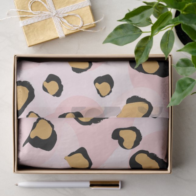 Papier Mousseline Boho Animal Pattern (Cadeau)