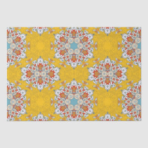 Papier Mousseline Boho arabe Elégant Carrelage géométrique Marocain