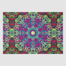 Boho design Mandala Tissue Paper