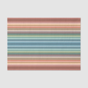 Papier Mousseline Boho Modern Chic Stripes
