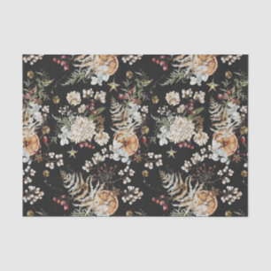 Papier Mousseline Boho noir