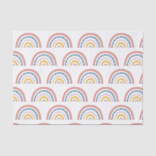 Papier Mousseline Boho Rainbow Pastel