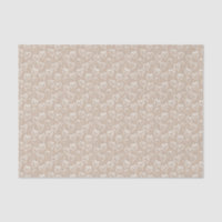 Boho white Sandy Hearts Tissu de Saint Valentin Pa