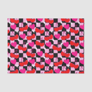 Papier Mousseline Bombe cerise