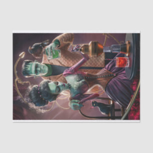 Papier Mousseline Bonne Chimie, Frankenstein Monster et sa mariée