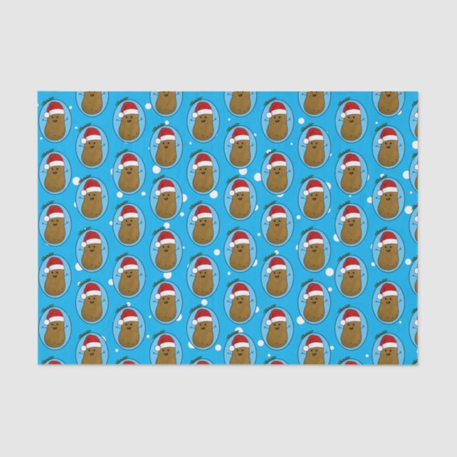 Papier Mousseline Bonne pomme de terre de Noël (Recto)