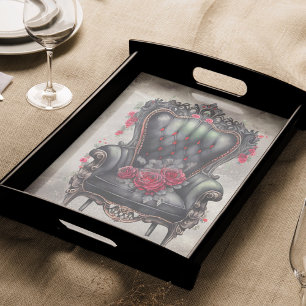Papier Mousseline Boudoir victorien   Fauteuil d'époque Rose