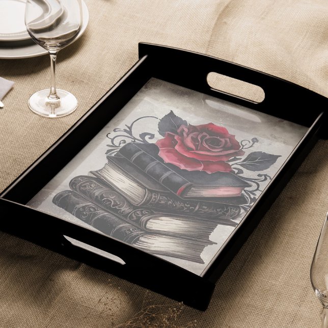 Papier Mousseline Boudoir victorien | Livres d'antiquités avec Rose (Créateur téléchargé)