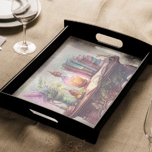 Papier Mousseline Boudoir victorien   Vieux comptoir sorcier et livr