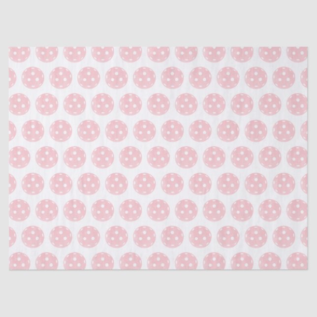 Papier Mousseline Boule en rose (Recto)
