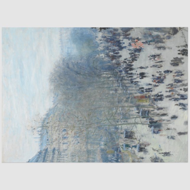 Papier Mousseline Boulevard des Capucines par Claude Monet (Recto)