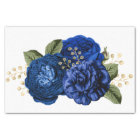 Bouquet d'aquarelle Royal Blue Floral