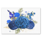 Bouquet d'aquarelle Royal Blue Floral