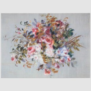 Papier Mousseline Bouquet de Roses, Renoir