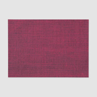 Papier Mousseline Bourgogne Magenta Simple Rustique Burlap Réaliste