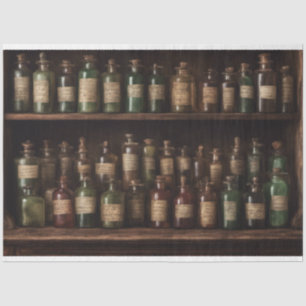 Papier Mousseline Bouteilles d'apothicaire d'Halloween sorcier