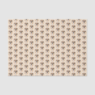 Papier Mousseline Boxer Dog Peinture Non Décroché Art animal origina