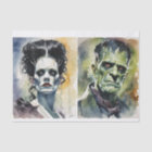 Bride aquarelle de Frankenstein & Frankenstein