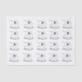 PAPIER MOUSSELINE BROOKLYN NÉ ET PAPIER EN TISSU ÉLEVÉ