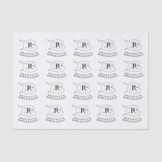 PAPIER MOUSSELINE BROOKLYN NÉ ET PAPIER EN TISSU ÉLEVÉ (Recto)