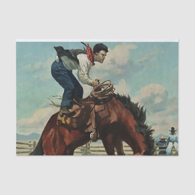 Papier Mousseline "Bruckert’s Ranch" de W Herbert Dunton (Recto)