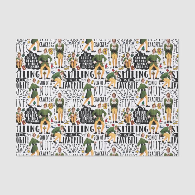 Papier Mousseline Buddy le Motif de devis Elf (Recto)