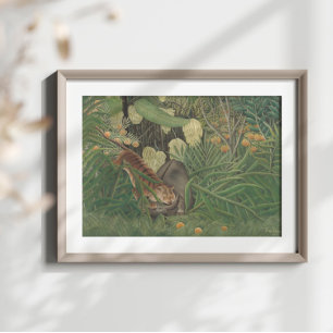 Papier Mousseline Buffle de Tigre 3 Jungle Ephémère Découpage