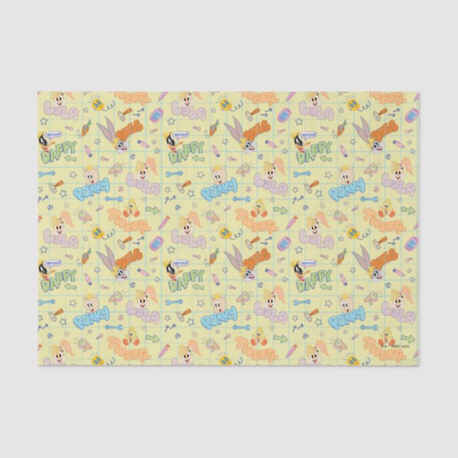 Papier Mousseline BUGS BUNNY BUILDERS™| Character Sketch Pattern (Recto)