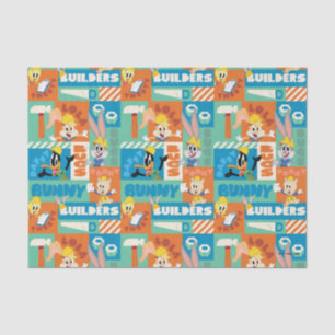 Papier Mousseline BUGS BUNNY BUILDERS™ Motif de grille de personnag